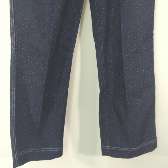 FDJ Women's Polka Dots straight Medium Wash‎ Denim Sz. 8 - Picture 4 of 8